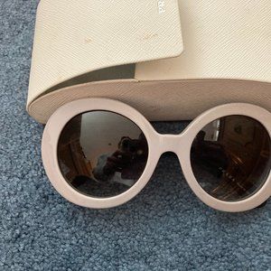 PRADA  Catwalk Grey Gradient Women's Sunglasses